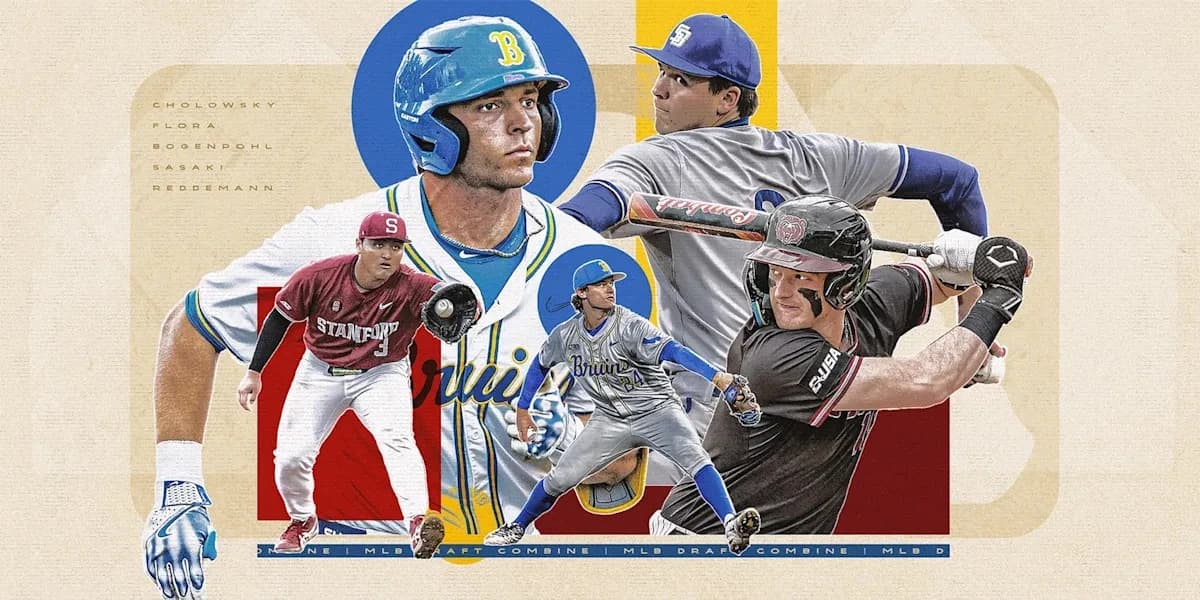 MLB Draft Combine: 8 players who stood out, from Roch Cholowsky to Rintaro Sasaki