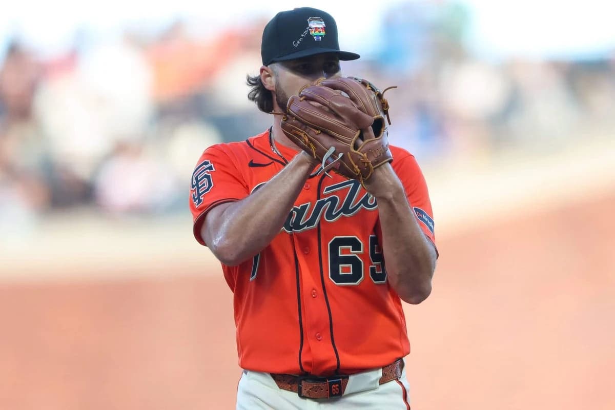 MLB issues warning to Giants pitchers who wrote Bible verses on Pride Night caps - The Athletic
