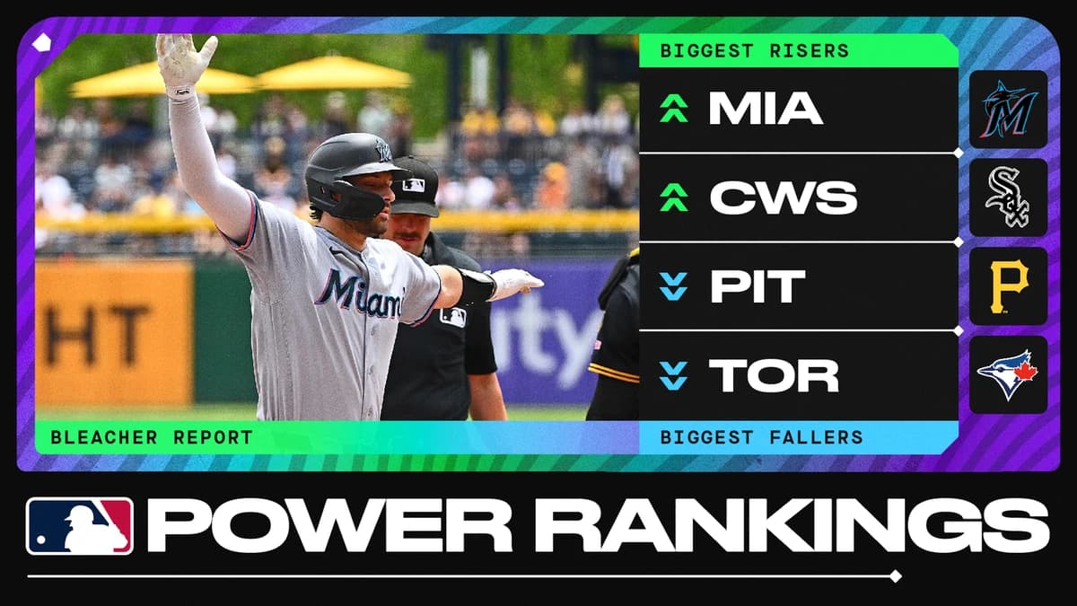 MLB Power Rankings with Surging Marlins, Plummeting Pirates and Blue Jays Plus a New No. 1