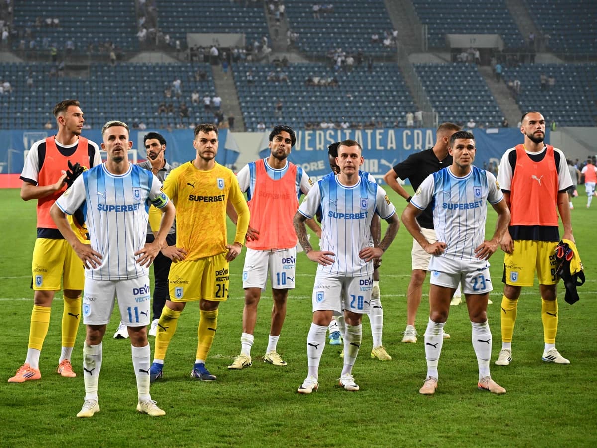 Modificări în programul etapei a 4-a, după ce Universitatea Craiova a fost eliminată din Champions L