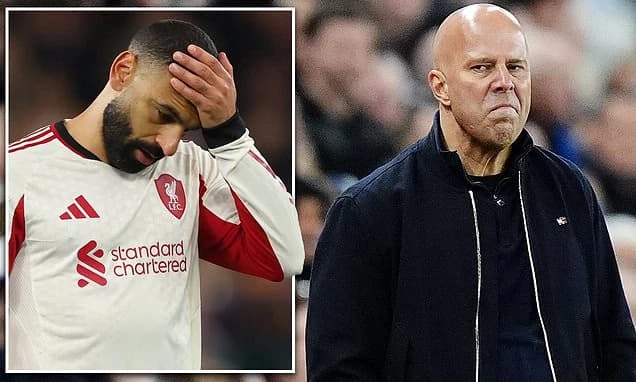 Mohamed Salah appears to take aim at under pressure Liverpool boss Arne Slot with bombshell statemen