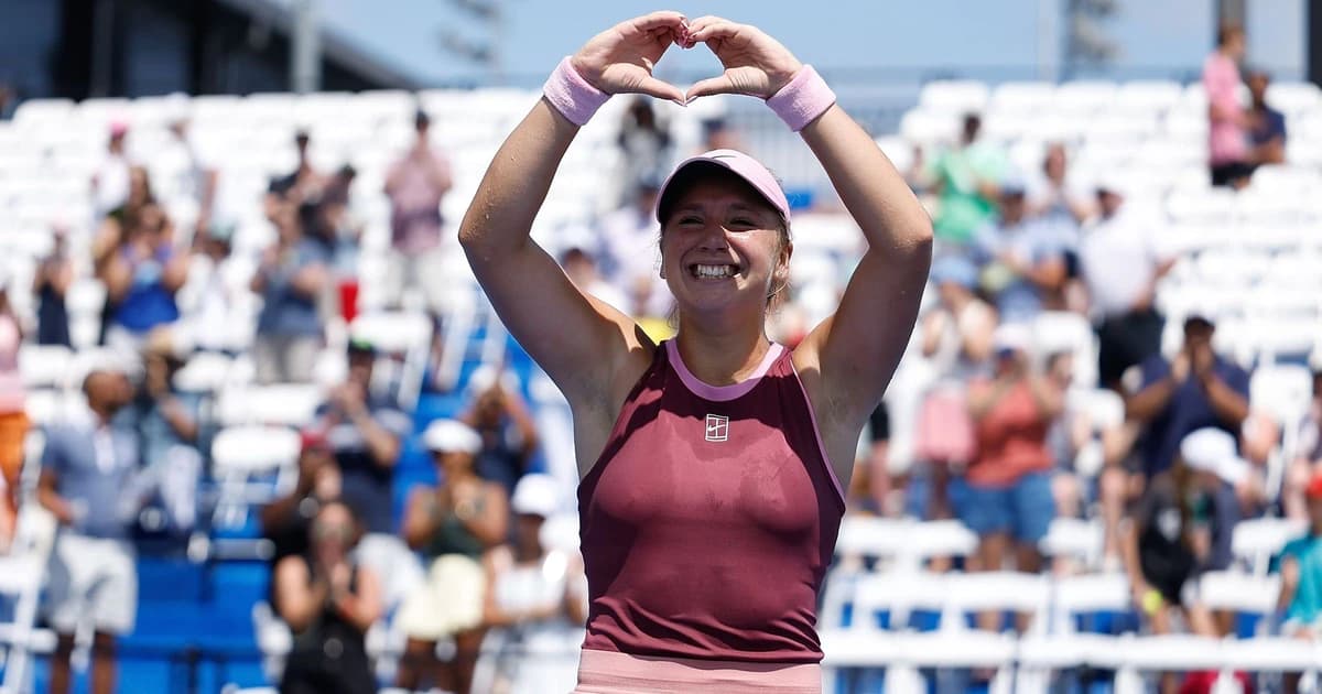 Moment istoric în tenis! Kristina Liutova, cea mai tânără finalistă de turneu WTA în ultimii 7 ani