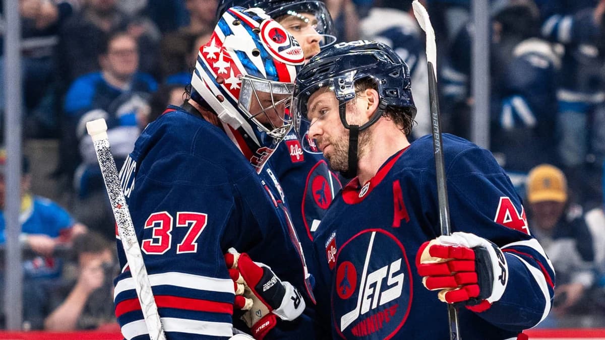 Morrissey says he loves ‘being a Jet,’ discusses Hellebuyck trade request