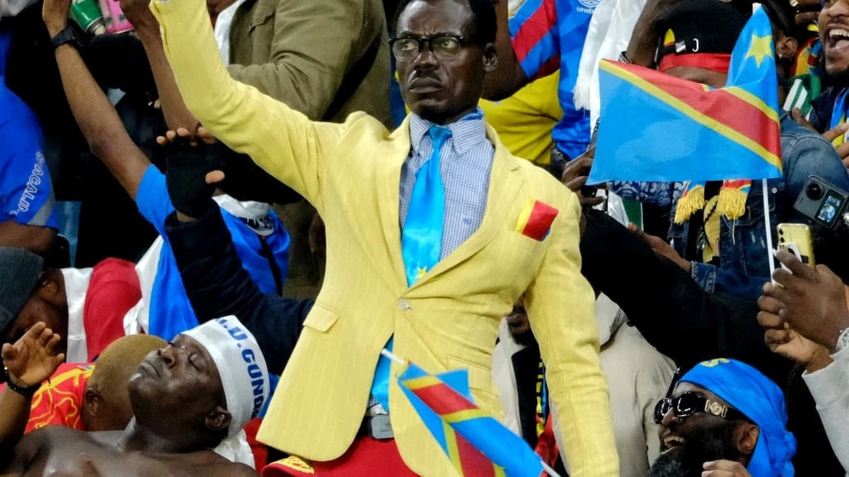 Motivul incredibil pentru care a lipsit celebrul suporter „Lumumba” din meciul Portugalia – Congo! Ţ