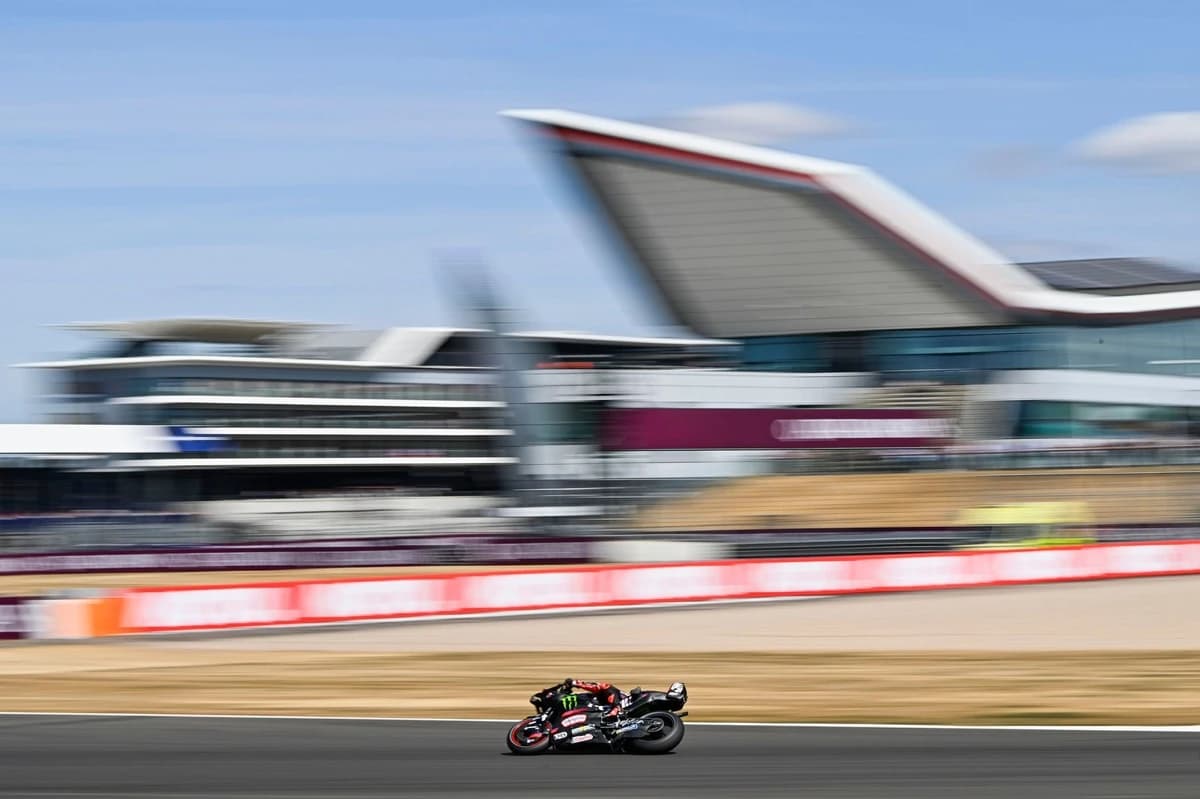 MotoGP British GP: Bezzecchi leads Aprilia domination in Friday practice