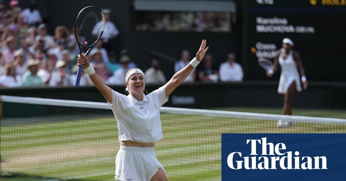 Muchova into Wimbledon final after nailbiting tie-break defeat of Coco Gauff