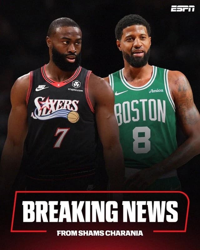 Mutare spectaculoasă în NBA: Boston Celtics îl transferă pe Jaylen Brown la Philadelphia 76ers în sc