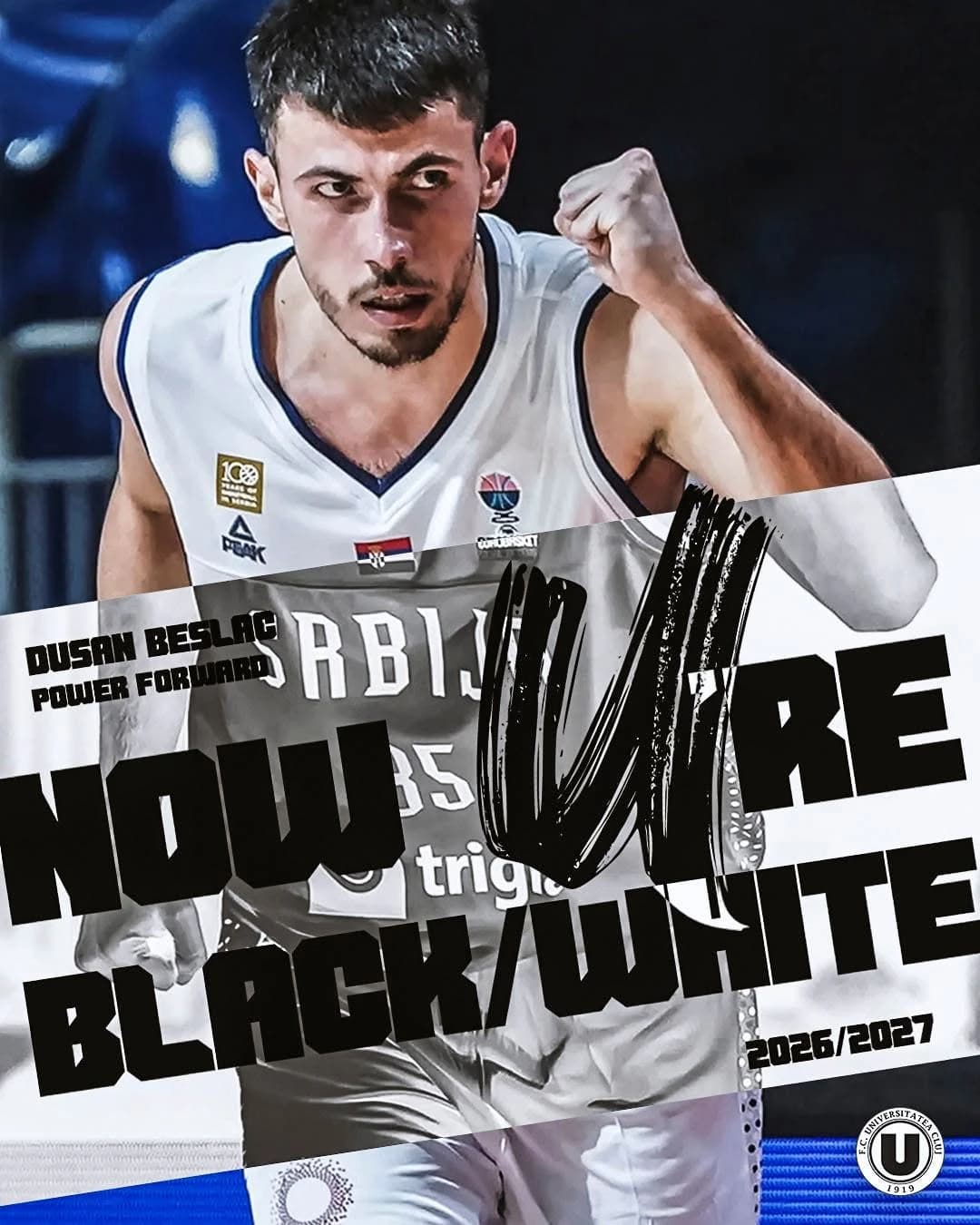 MVP-ul ligii din Serbia în 2023 va juca la U-BT Cluj-Napoca