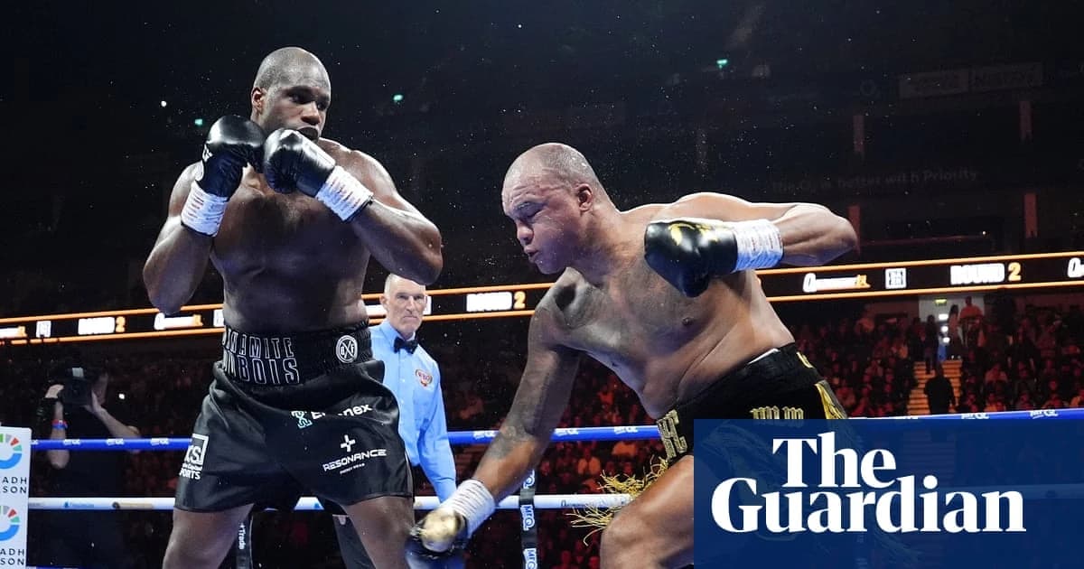 ‘My time, my era’: Dubois sends out warning to rivals with Wardley demolition