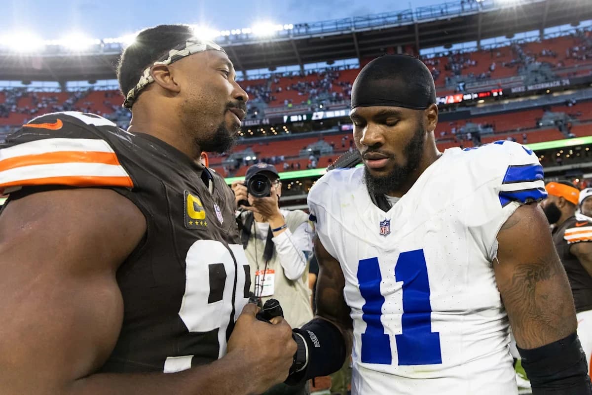 Myles Garrett ranked as NFL's best edge rusher by Sports Illustrated