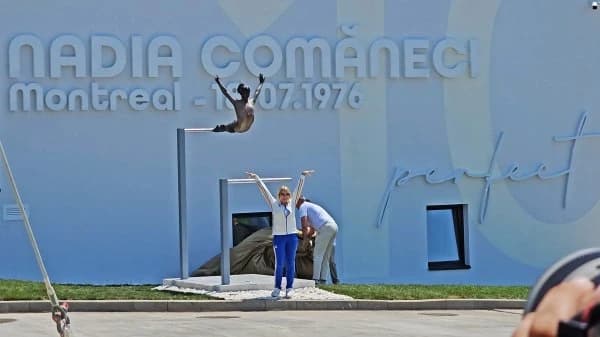 Nadia Comăneci a inaugurat sala de gimnastică din Otopeni, la 50 de ani de la primul „10” olimpic