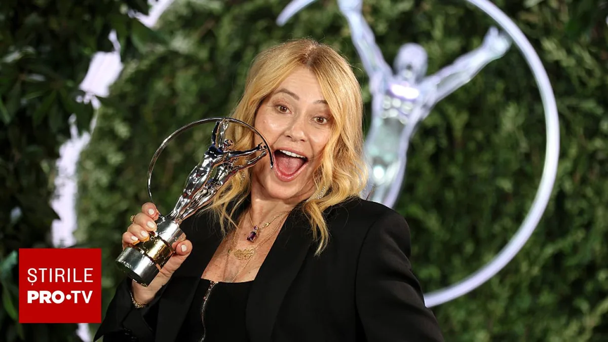 Nadia Comăneci a primit premiul pentru întreaga carieră la Gala Laureus | VIDEO