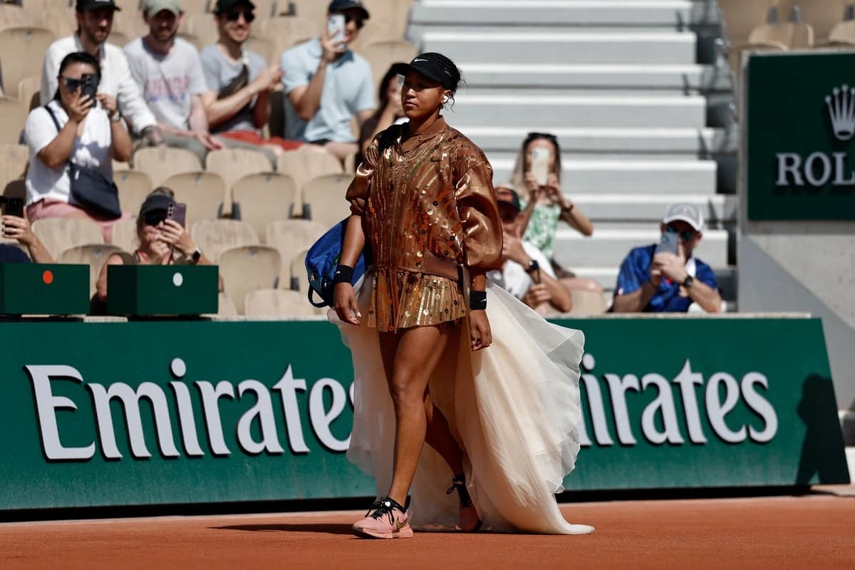 Naomi Osaka chooses another bold French Open outfit after ‘fashion show’ criticism