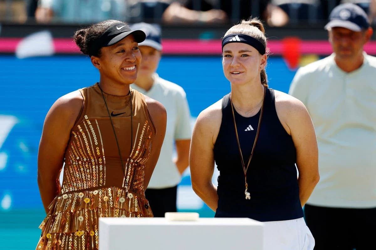 Naomi Osaka retires injured from final two days before Wimbledon