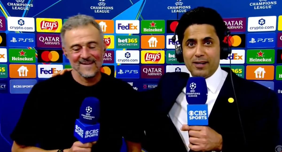 Nasser Al-Khelaifi i-a făcut o promisiune în direct lui Luis Enrique, după ce PSG a câștigat finala