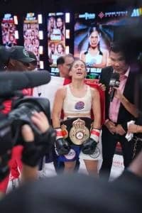 Nataly Delgado Named WBA Female Fighter of the Month