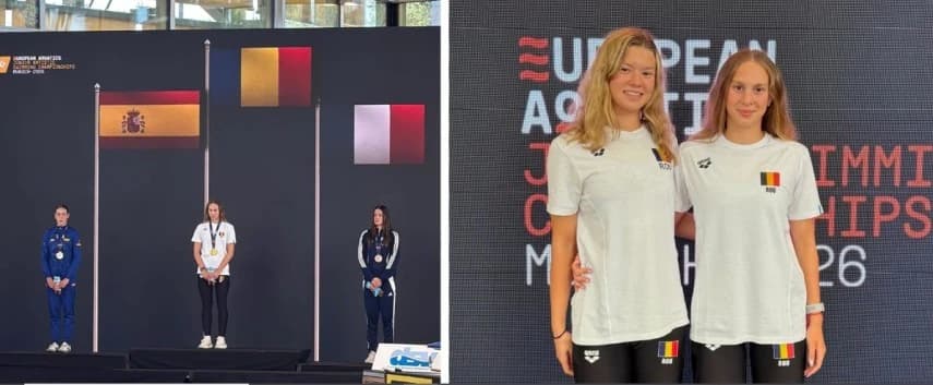 Natație: Daria Silişteanu, de la CSM Constanța, a câștigat titlul european la junioare, cu un nou re
