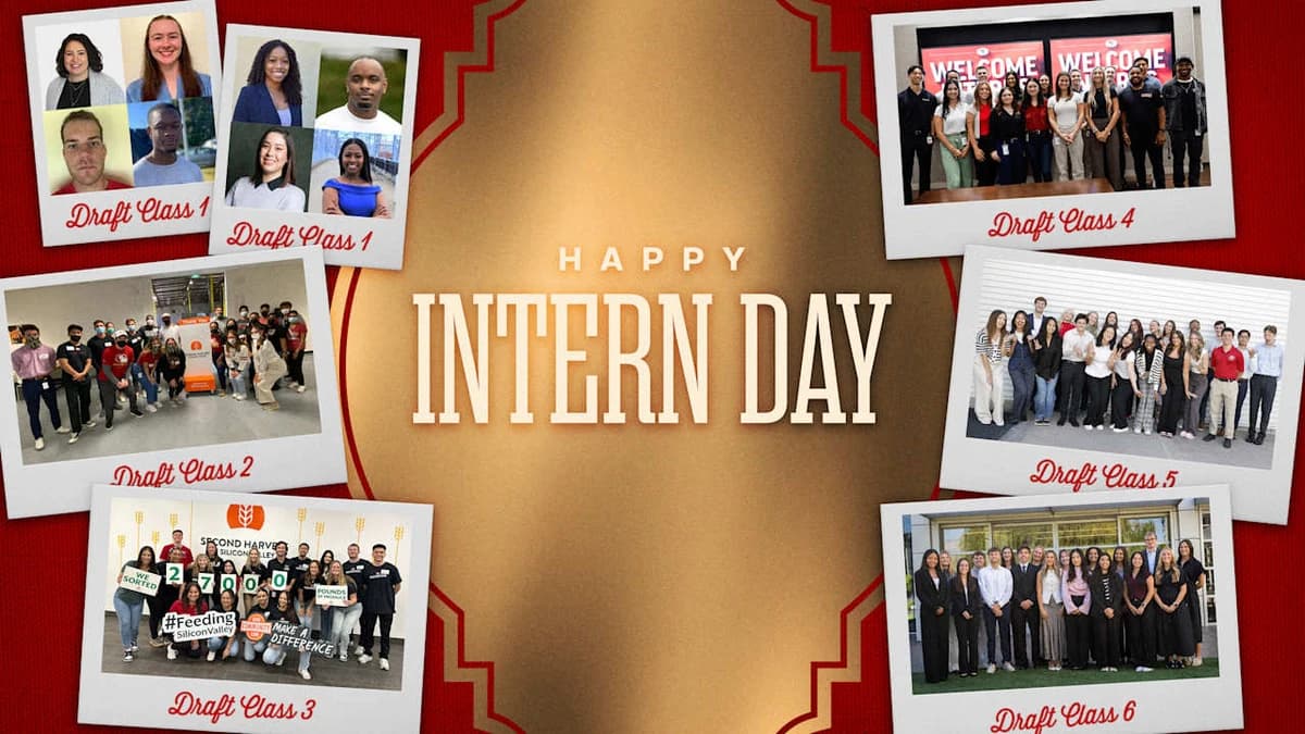 National Intern Day at the San Francisco 49ers