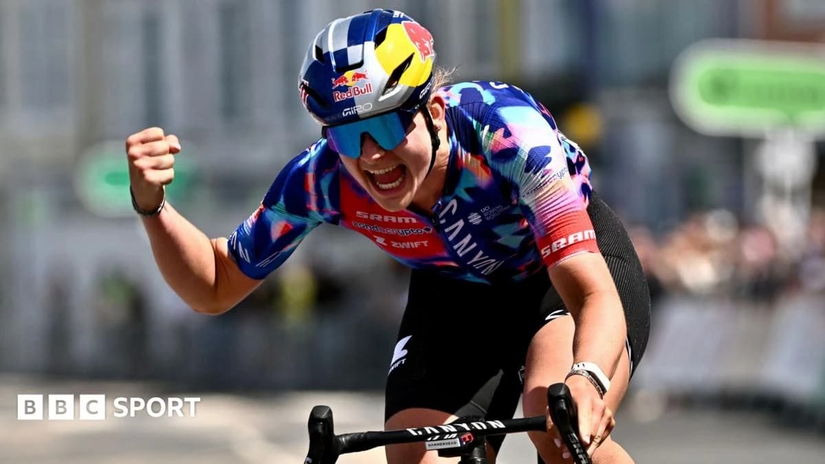National Road Championships: Zoe Backstedt seals double with elite women's road race win