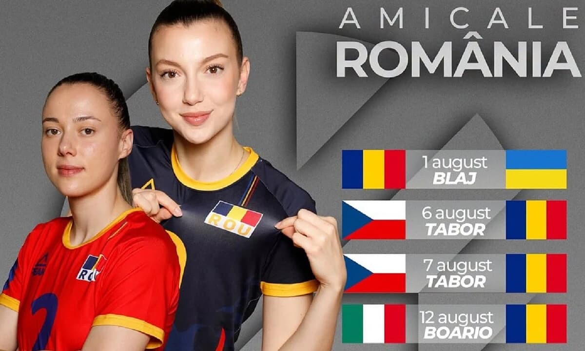Naționala feminină de volei, pregătiri la Blaj pentru EURO 2026. Cinci amicale cu Ucraina, Cehia și
