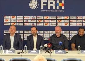 Naționala masculină de handbal a României are un nou selecționer! A fost prezentat oficial