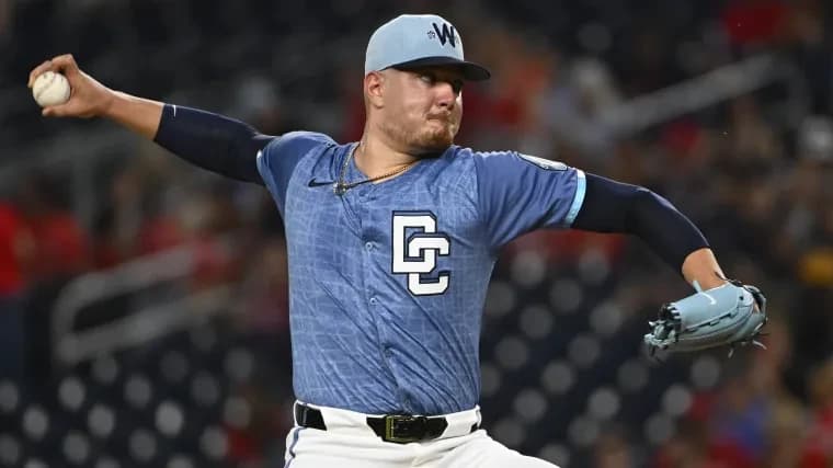Nationals Cade Cavalli matches 3-time Cy Young winner with strikeout performance