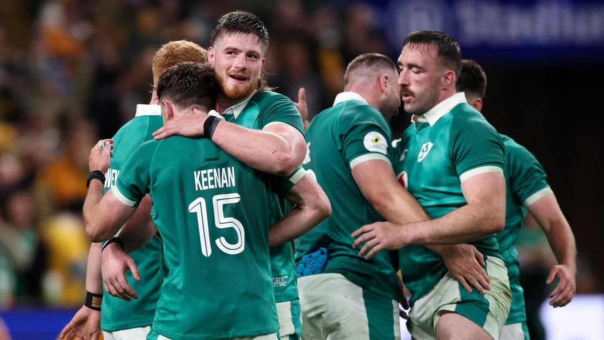 Nations Championship - Australia 31-33 Ireland: Andy Farrell's injury-hit visitors secure madcap com