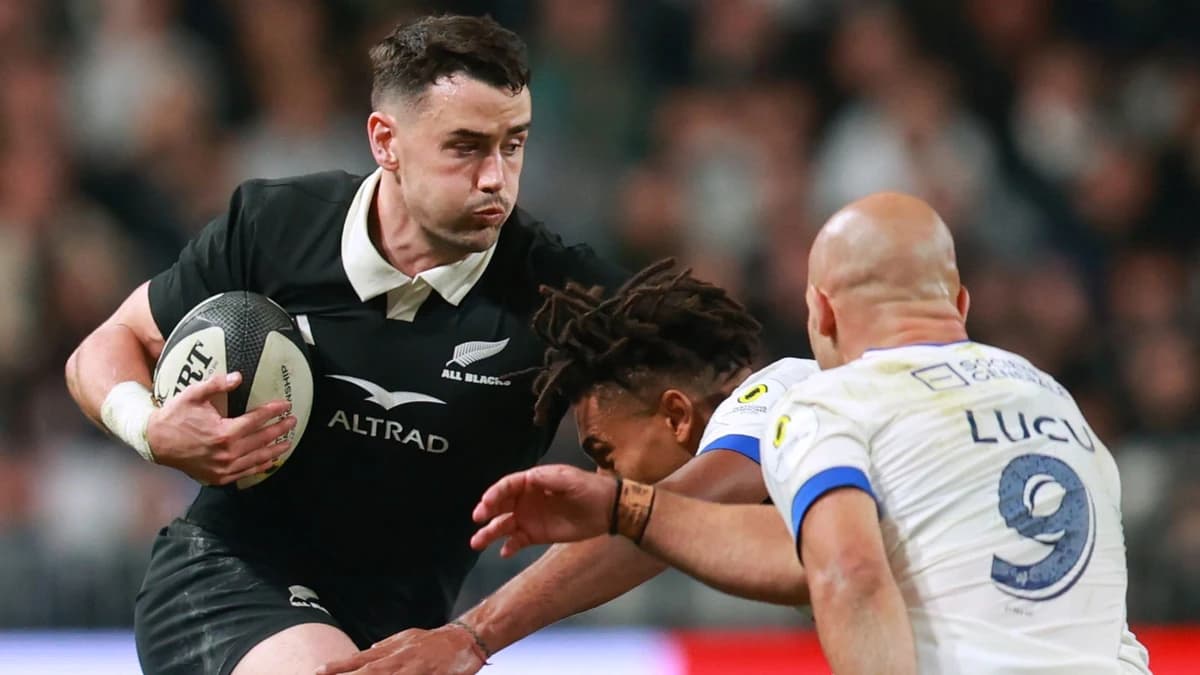 Nations Championship rugby: New Zealand edge France 34-32 in thrilling tournament opener as Will Jor