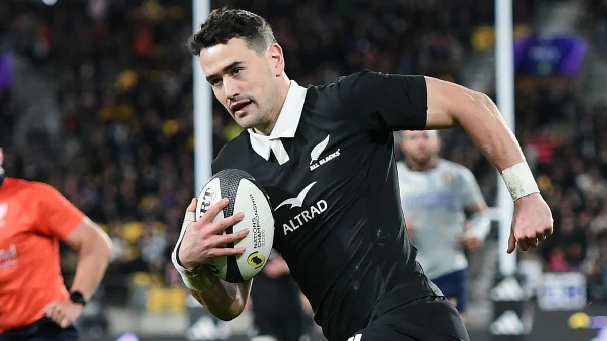 Nations Championship rugby: Will Jordan breaks New Zealand try-scoring record in 47-17 victory over