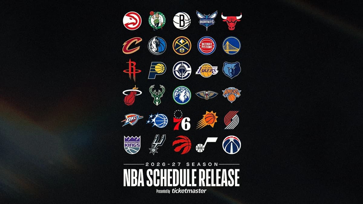 NBA announces schedule for 2026-27 season