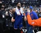 NBA finals: Knicks within two wins of elusive title after holding off Spurs in Game 2