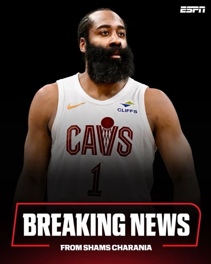 NBA: La 37 de ani, James Harden semnează un nou contract uriaş cu Cleveland Cavaliers