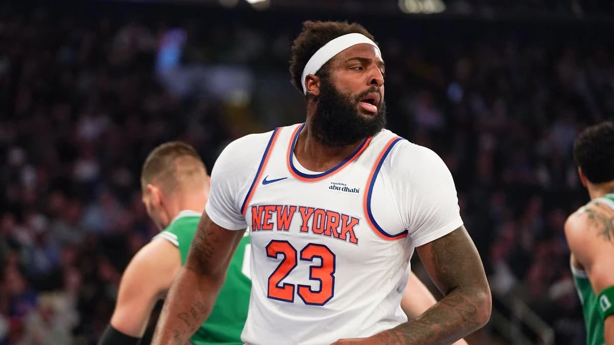 NBA Notebook: Mitchell Robinson's rebounding, Kevin Garnett's jersey, and Russell Westbrook's retire