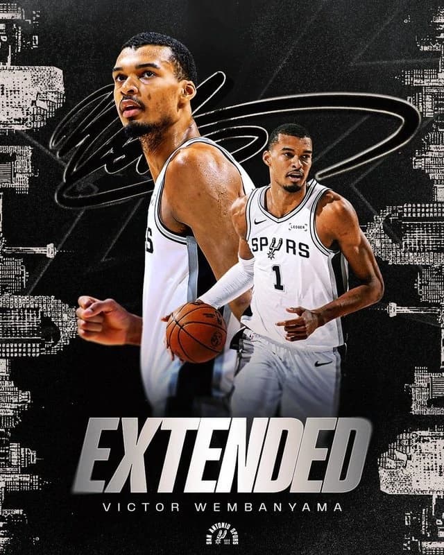 NBA: Victor Wembanyama şi-a prelungit contractul cu San Antonio Spurs. Care este suma pentru care a