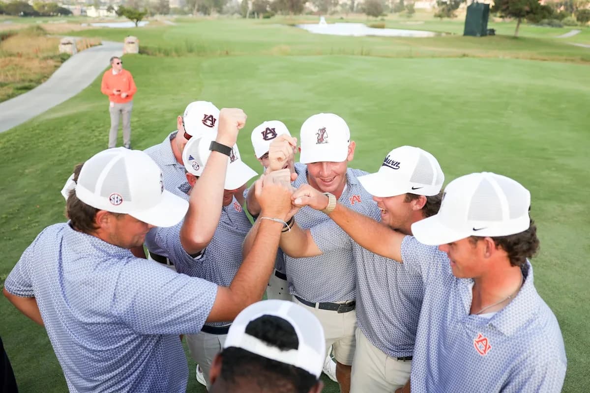 NCAA Men's Golf Championship live updates: Auburn, UCLA battling for national title