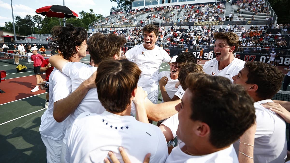 NCAA Men's Tennis Quarterfinal Highlights