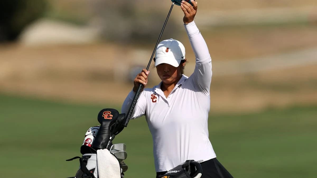 NCAA Women's Golf Championship highlights: Field slashed in half after Sunday