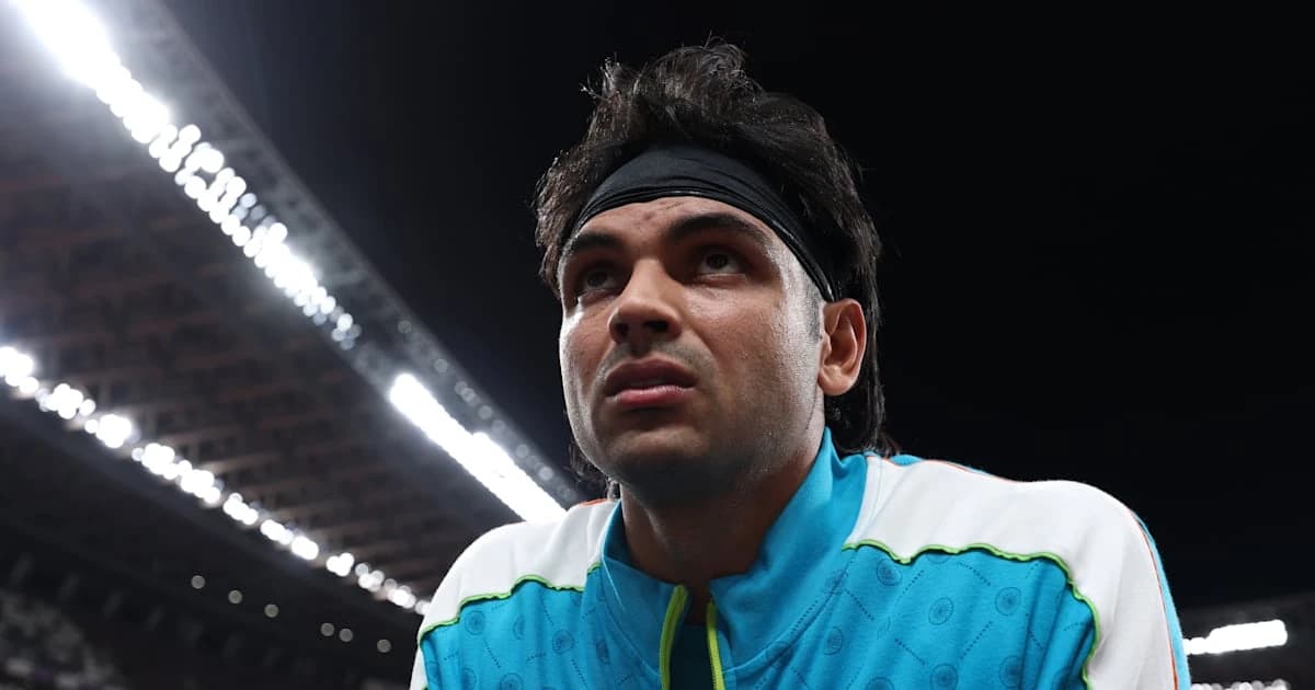 Neeraj Chopra out of Asian Games after ankle injury ends 2026 athletics season