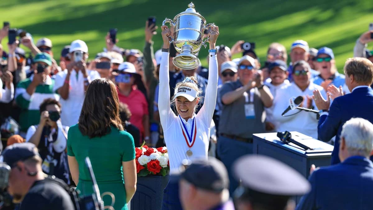 Nelly Korda Captures Long-Awaited U.S. Women’s Open Crown at Riviera Country Club