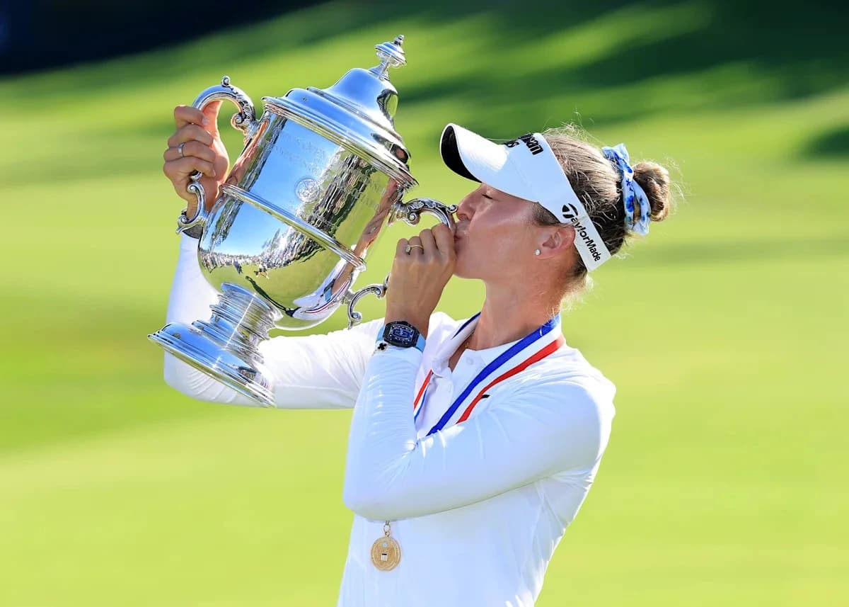 Nelly Korda delivers Hollywood blockbuster with first U.S. Women's Open win