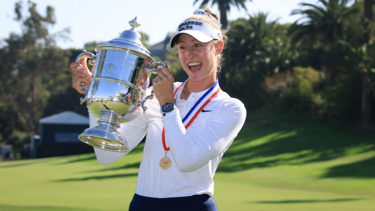 Nelly Korda eyes career grand slam after claiming first U.S. Women's Open, second straight major vic