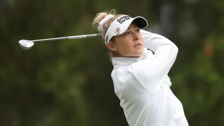 Nelly Korda takes victory lap to New York as Grand Slam chase heats up