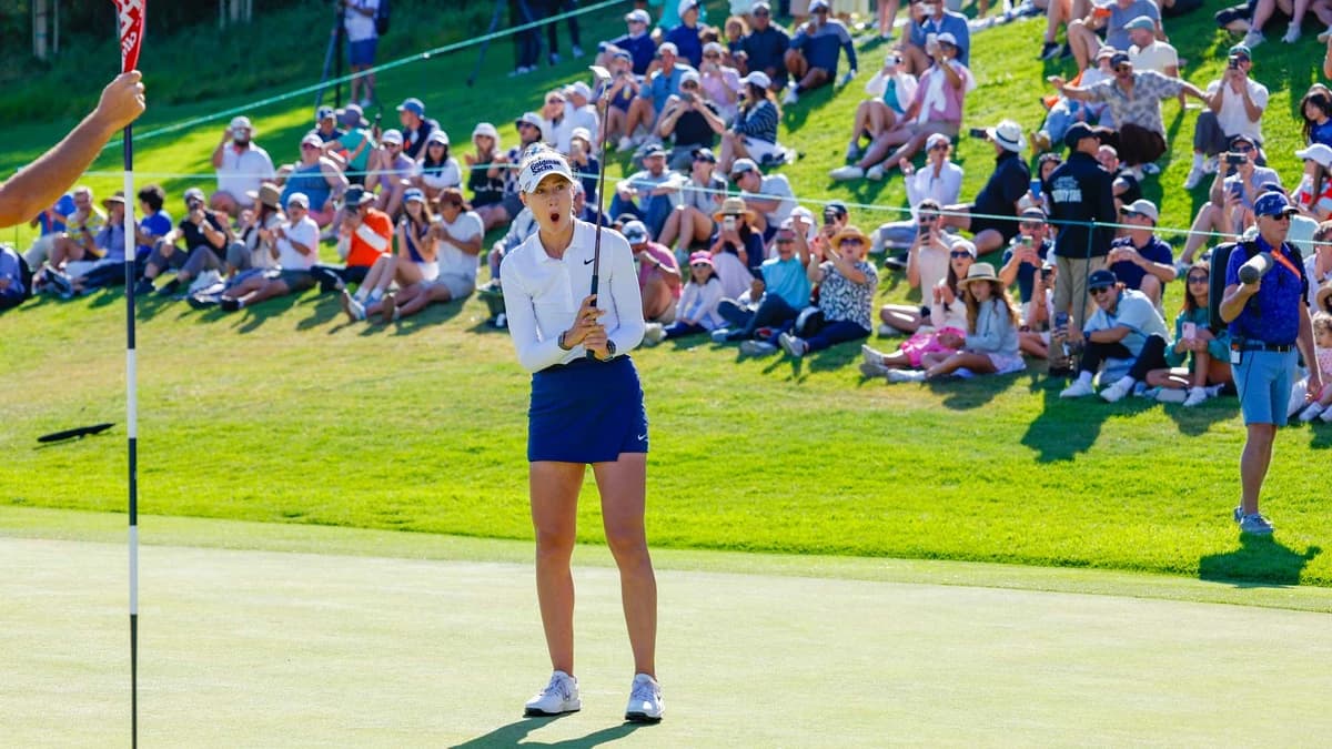 Nelly Korda Wins U.S. Women's Open Title with Perilous Final Putt, Claiming Her 2nd Straight Major