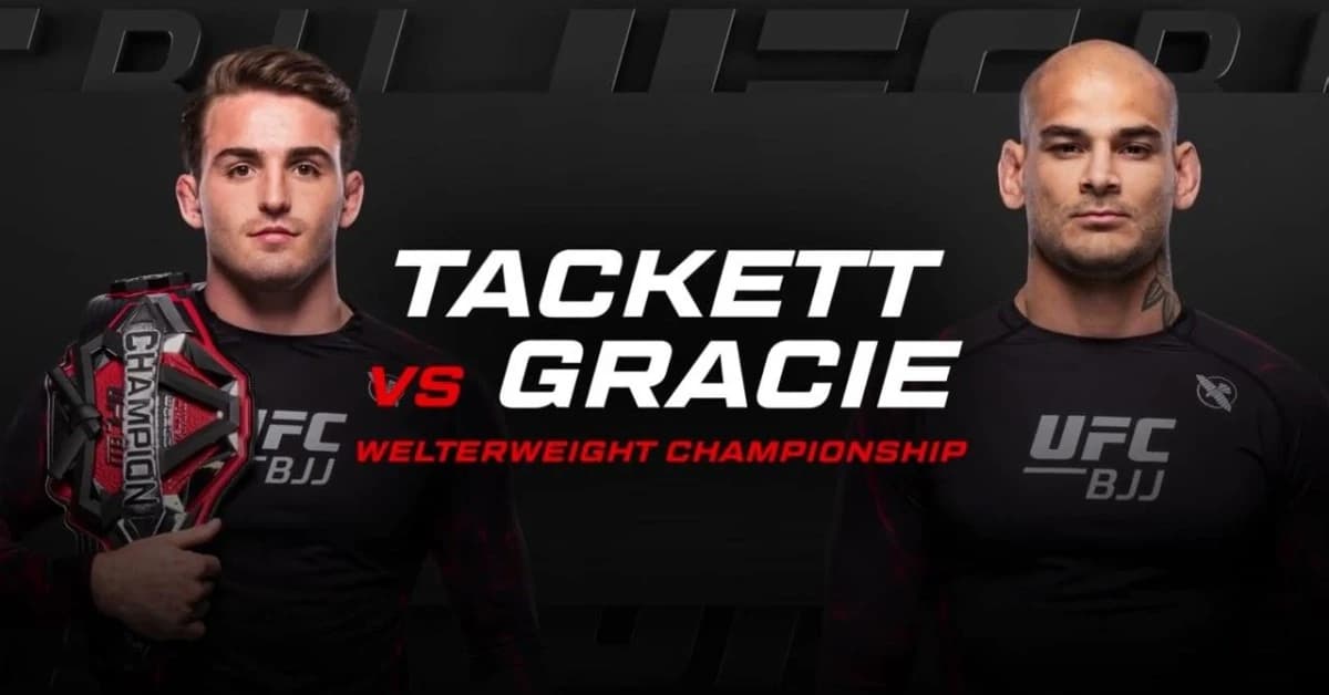 New bowl! UFC BJJ 10 free live stream, results, video highlights | Tackett vs. Gracie