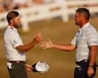 New dad Sam Burns steals march on chasing pack to lead Open after third day