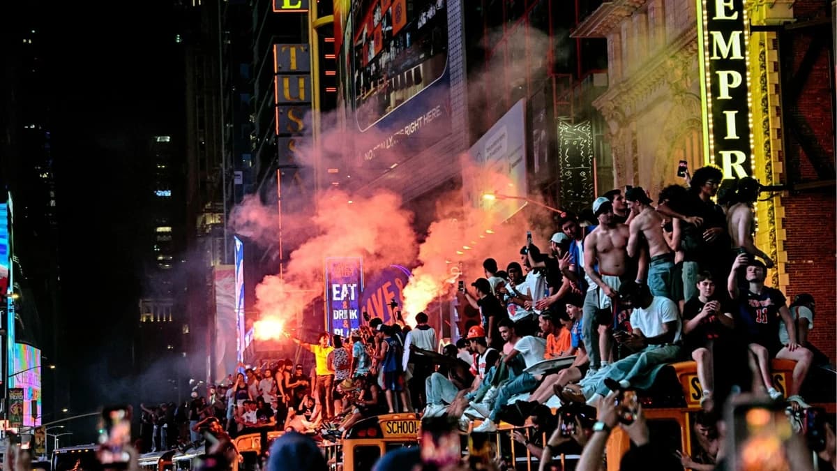 New York Knicks NBA Champions: NYC celebrations first title in 53 years
