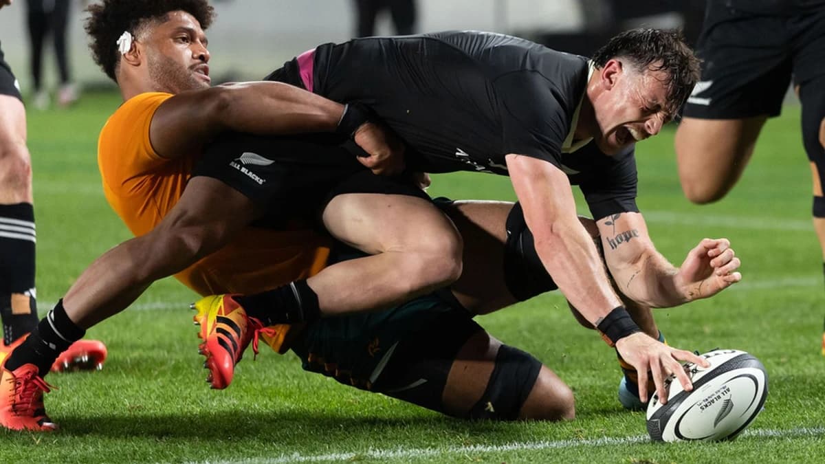 New Zealand 50-19 Australia: All Blacks power to Eden Park victory to retain Bledisloe Cup for 24th