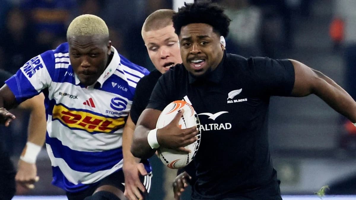 New Zealand's Tour of South Africa: All Blacks pull away late on in flattering 38-21 win over Storme