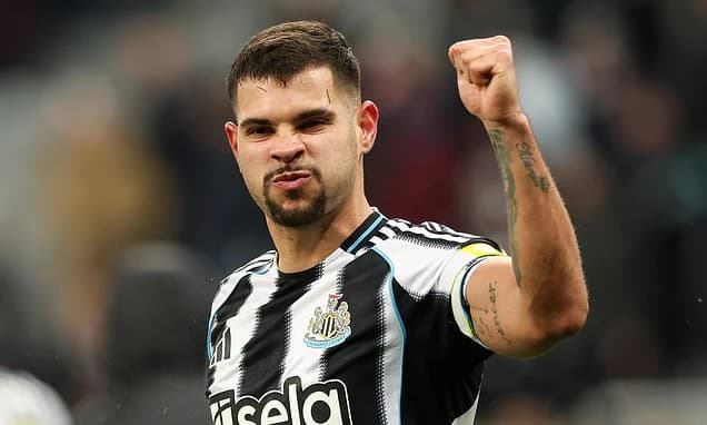 Newcastle REJECT Arsenal bid for Bruno Guimaraes as he joins team-mates in La Manga, Chelsea agree £