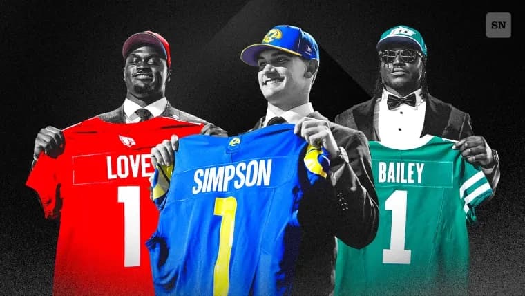 NFL Draft grades 2026: All 32 draft classes ranked from best (Titans, Raiders) to worst (Rams, Vikin